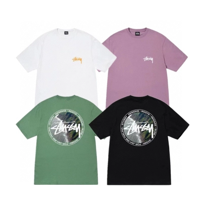 Stussy Circular Landscape Photo T-Shirt 01