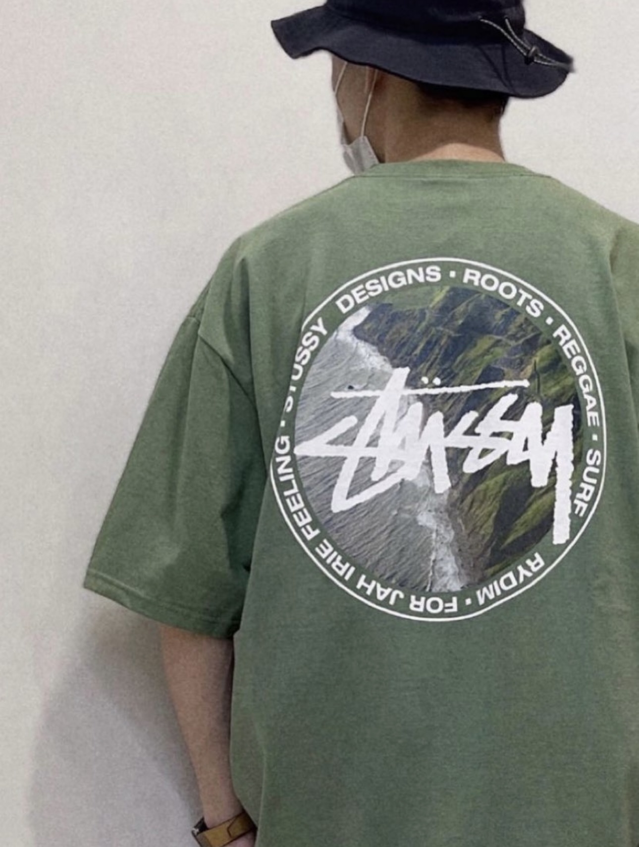 Stussy Circular Landscape Photo T-Shirt