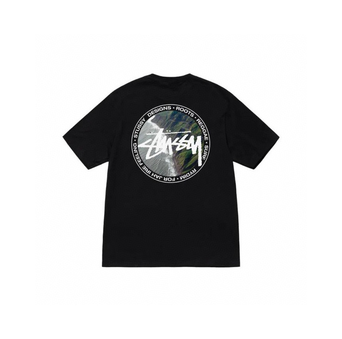 Stussy Circular Landscape Photo T-Shirt