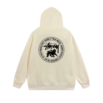 Stussy Circular Lion Crest Full-Zip Hoodie 02