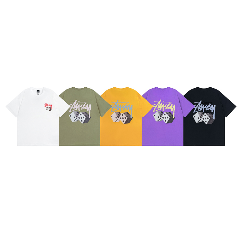 Stussy Circular Photo Handstyle T-Shirt