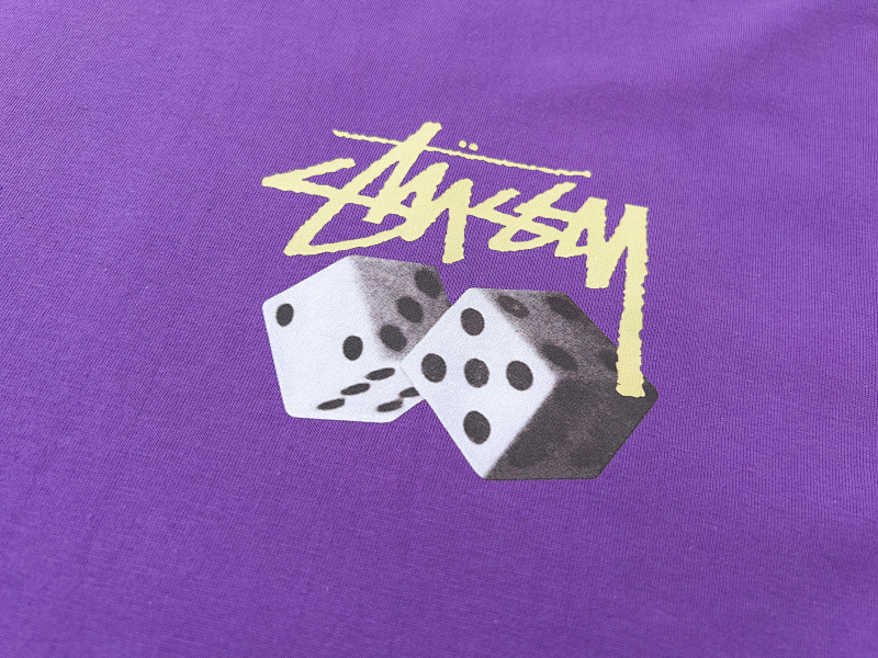 Stussy Circular Photo Handstyle T-Shirt