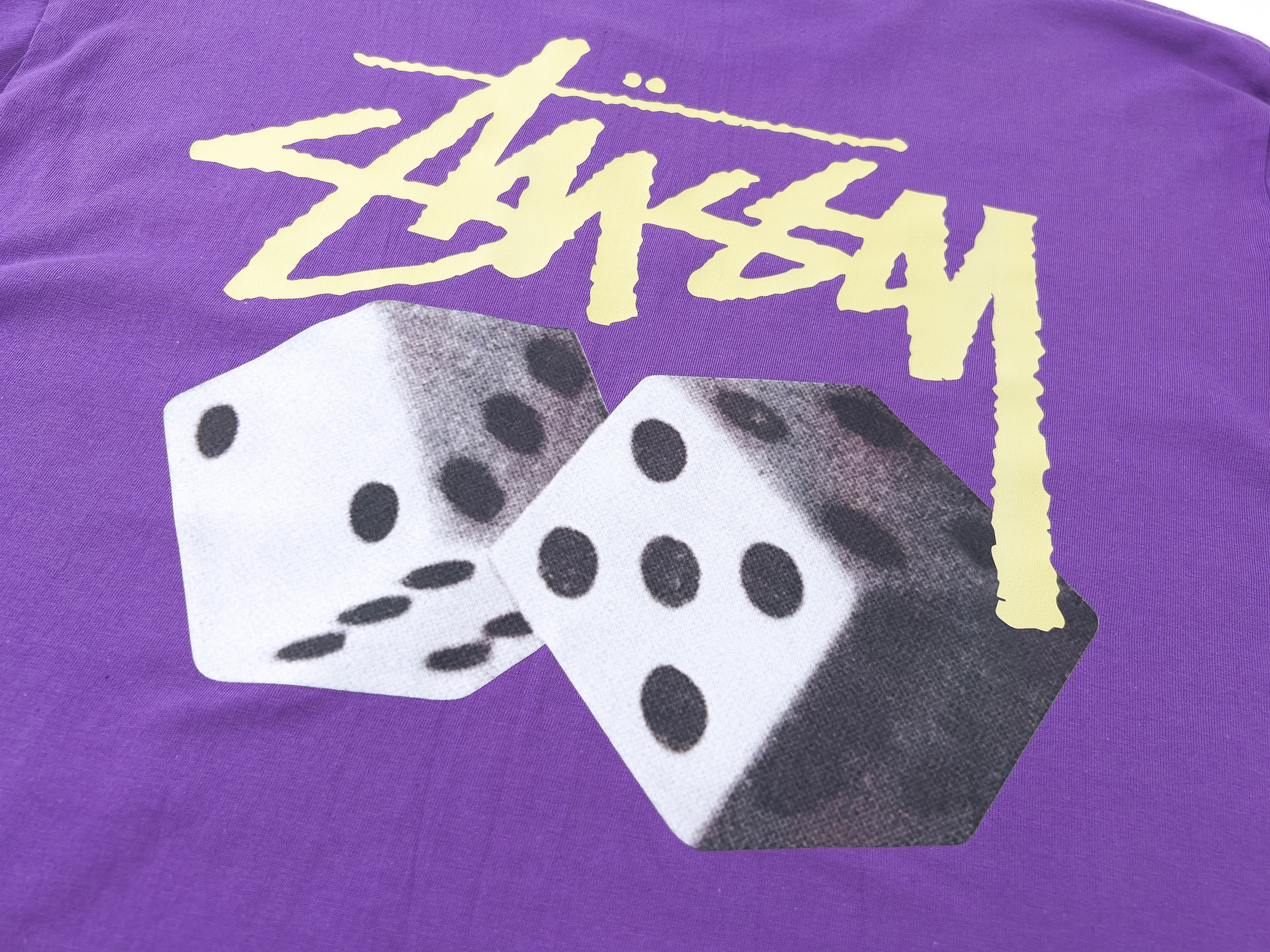 Stussy Circular Photo Handstyle T-Shirt