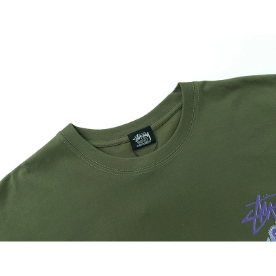 Stussy Circular Tribal Crest T-Shirt 02
