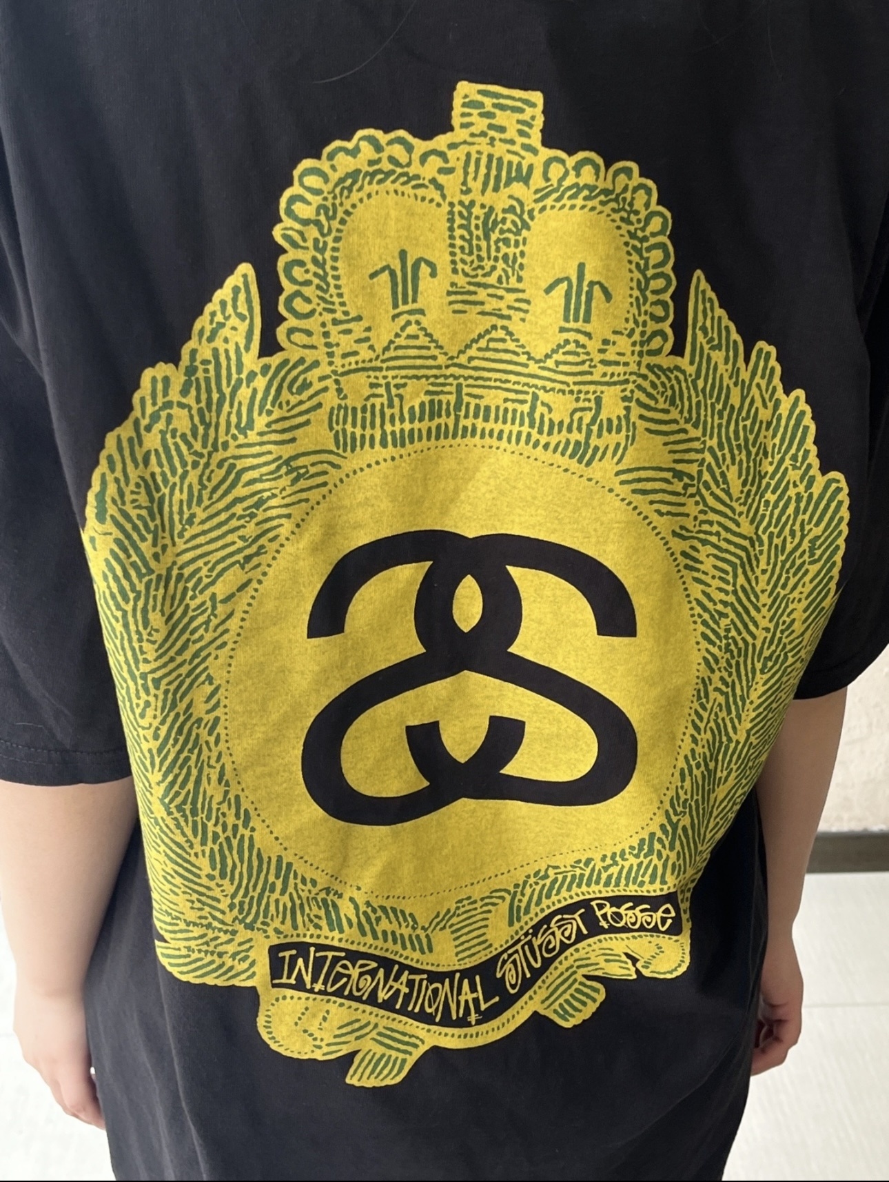 Stussy Circular Tribal Crest T-Shirt