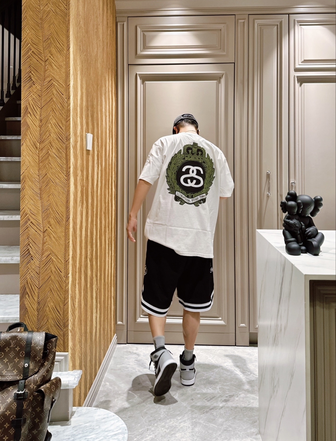 Stussy Circular Tribal Crest T-Shirt