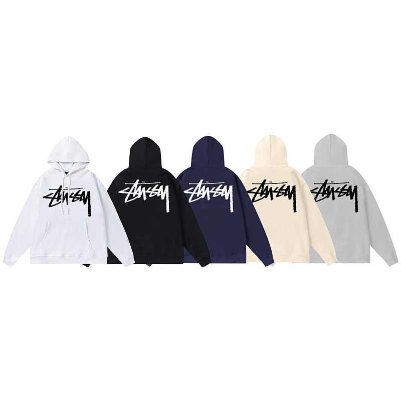 Stussy Classic Handstyle Back Logo Pullover Hoodie