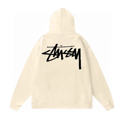 Stussy Classic Handstyle Back Logo Pullover Hoodie 02