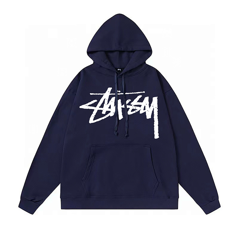 Stussy Classic Handstyle Back Logo Pullover Hoodie