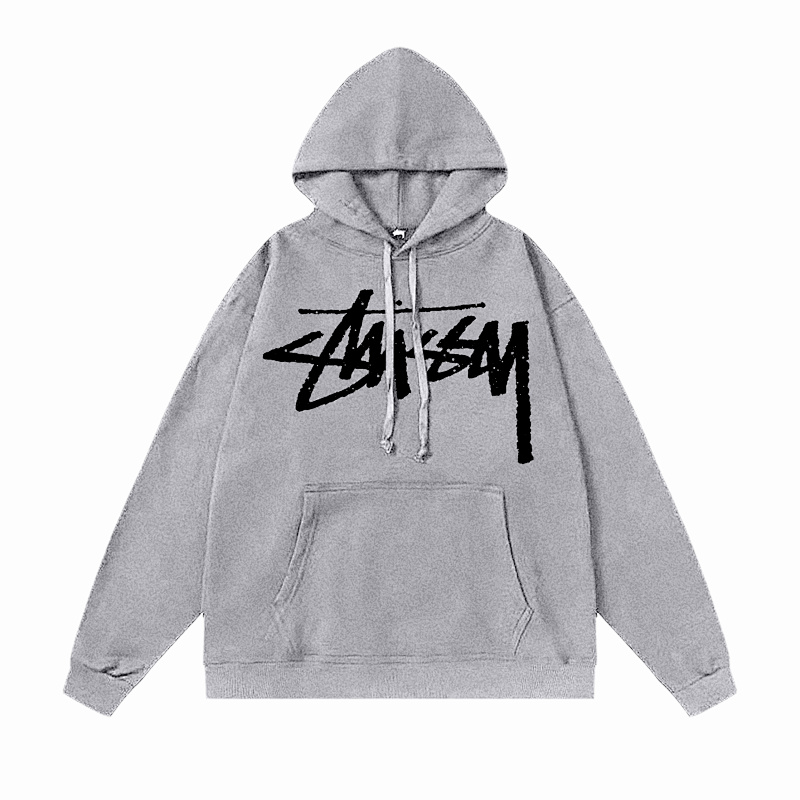 Stussy Classic Handstyle Back Logo Pullover Hoodie
