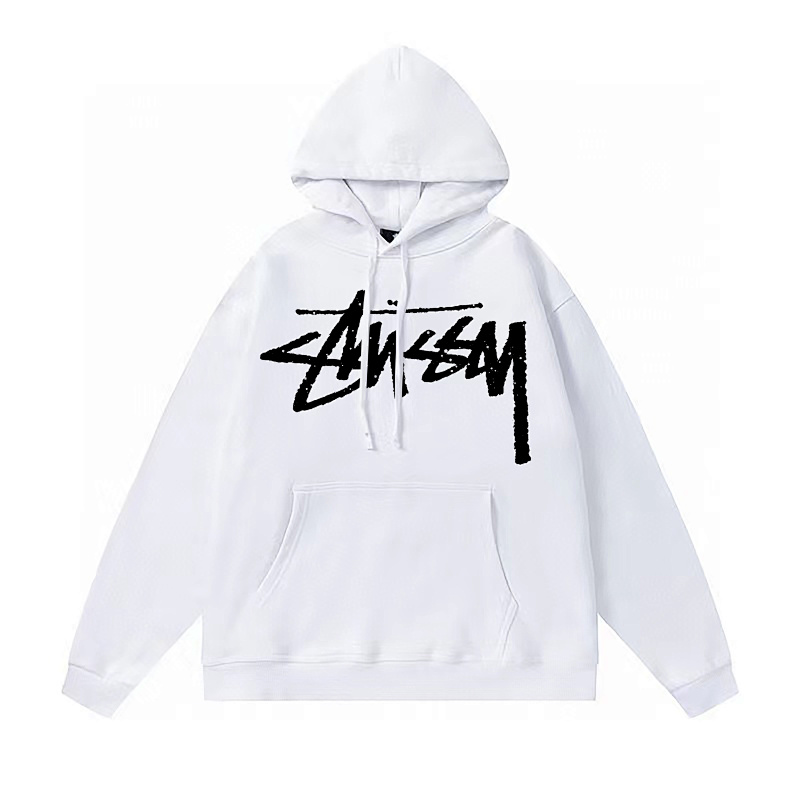 Stussy Classic Handstyle Back Logo Pullover Hoodie