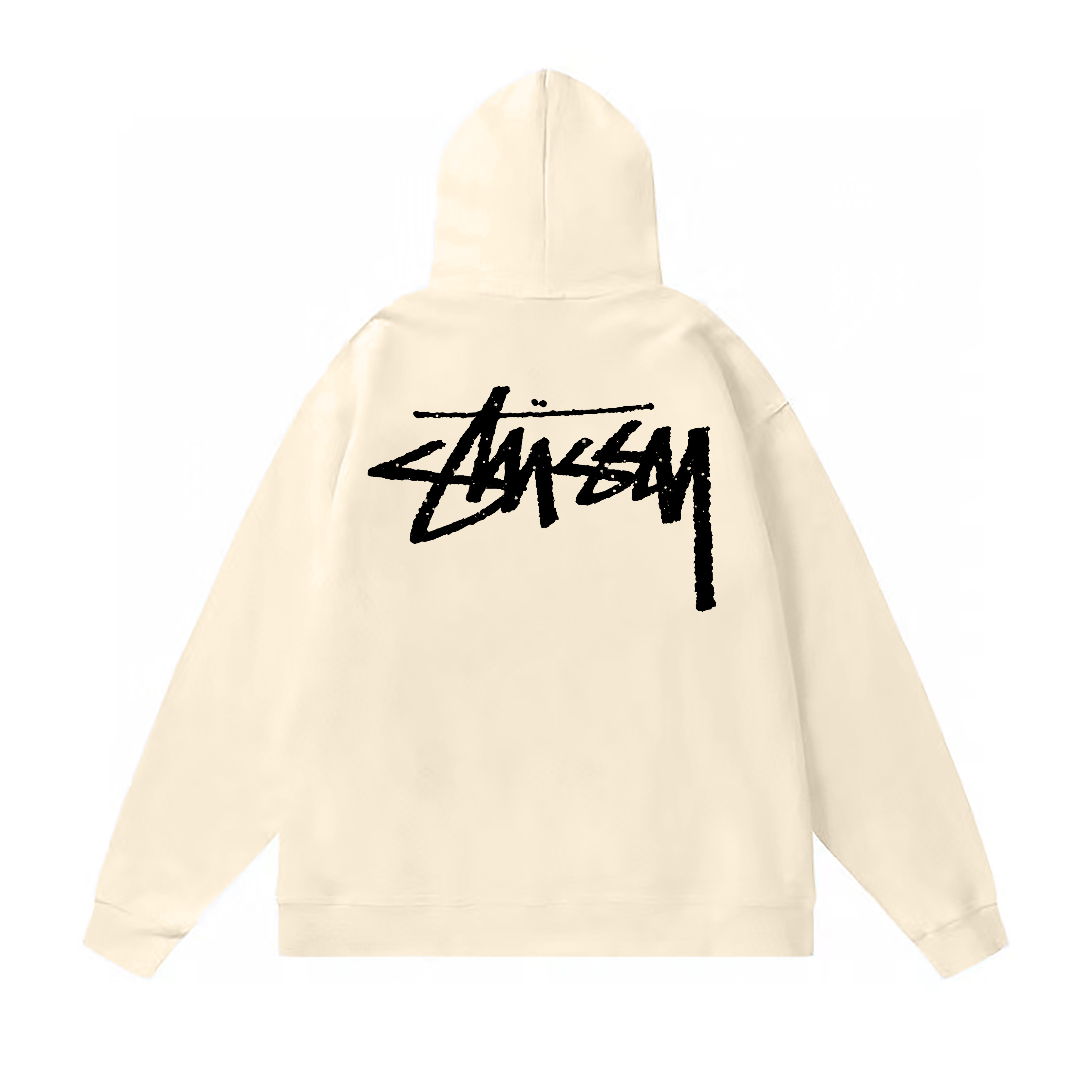 Stussy Classic Handstyle Back Logo Pullover Hoodie