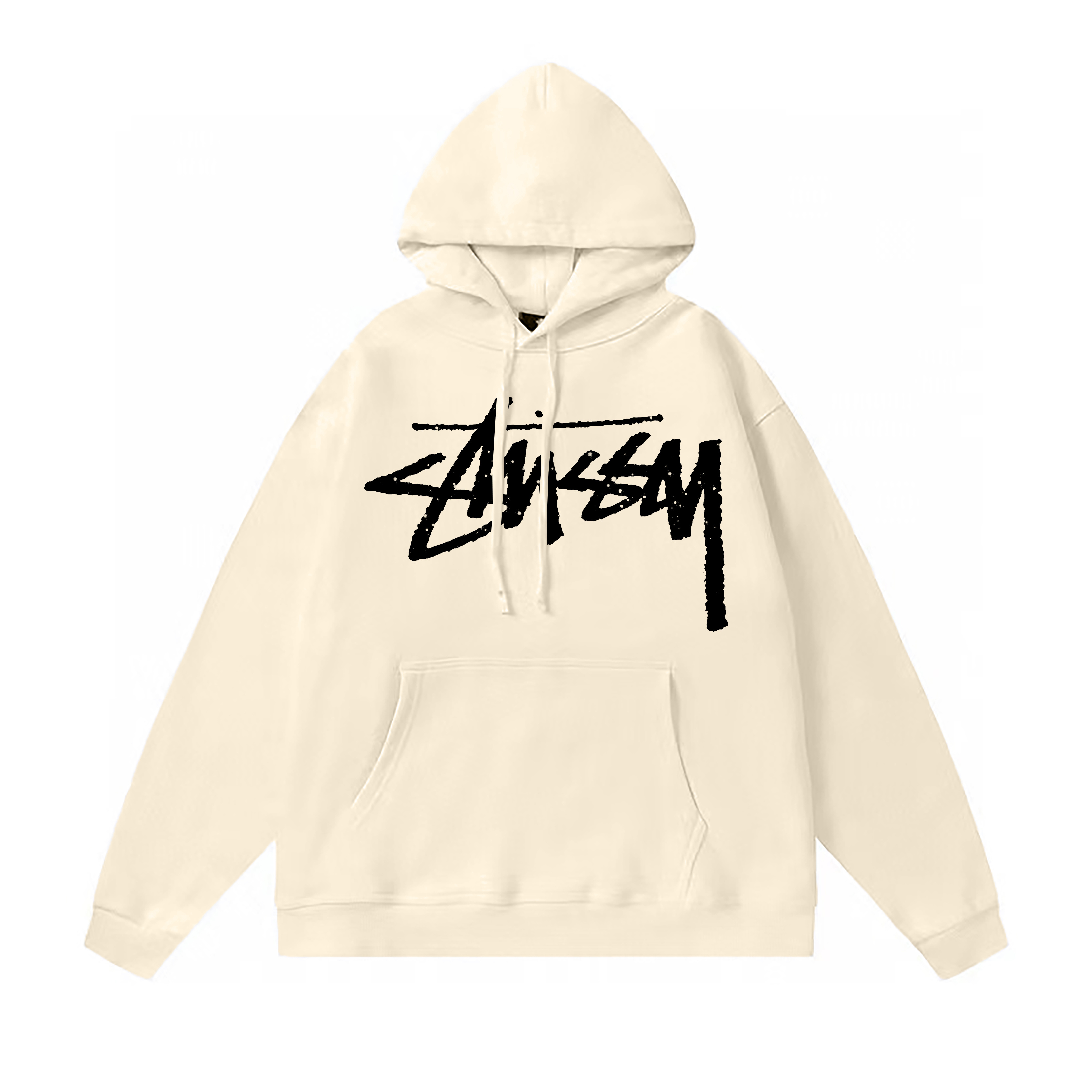 Stussy Classic Handstyle Back Logo Pullover Hoodie