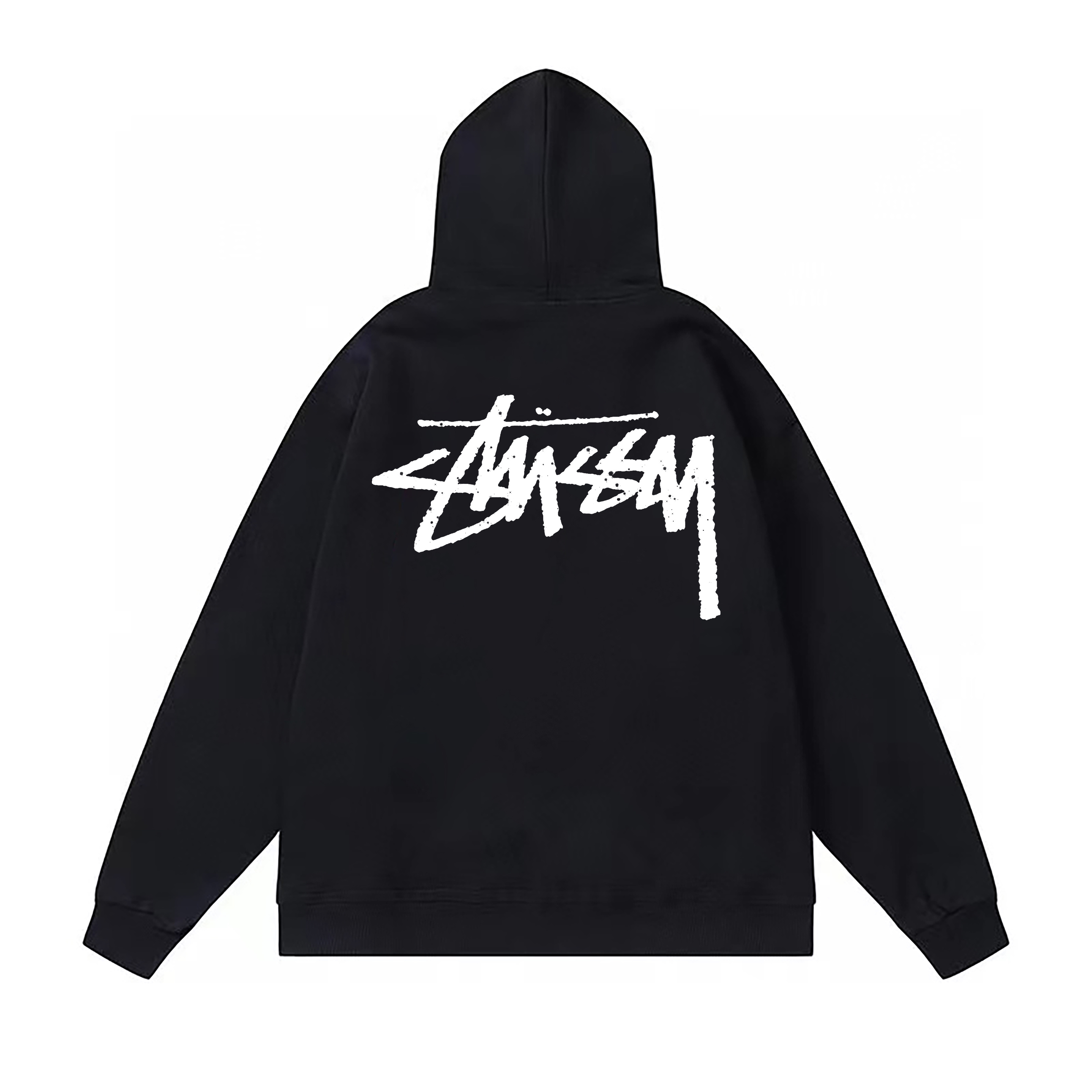 Stussy Classic Handstyle Back Logo Pullover Hoodie