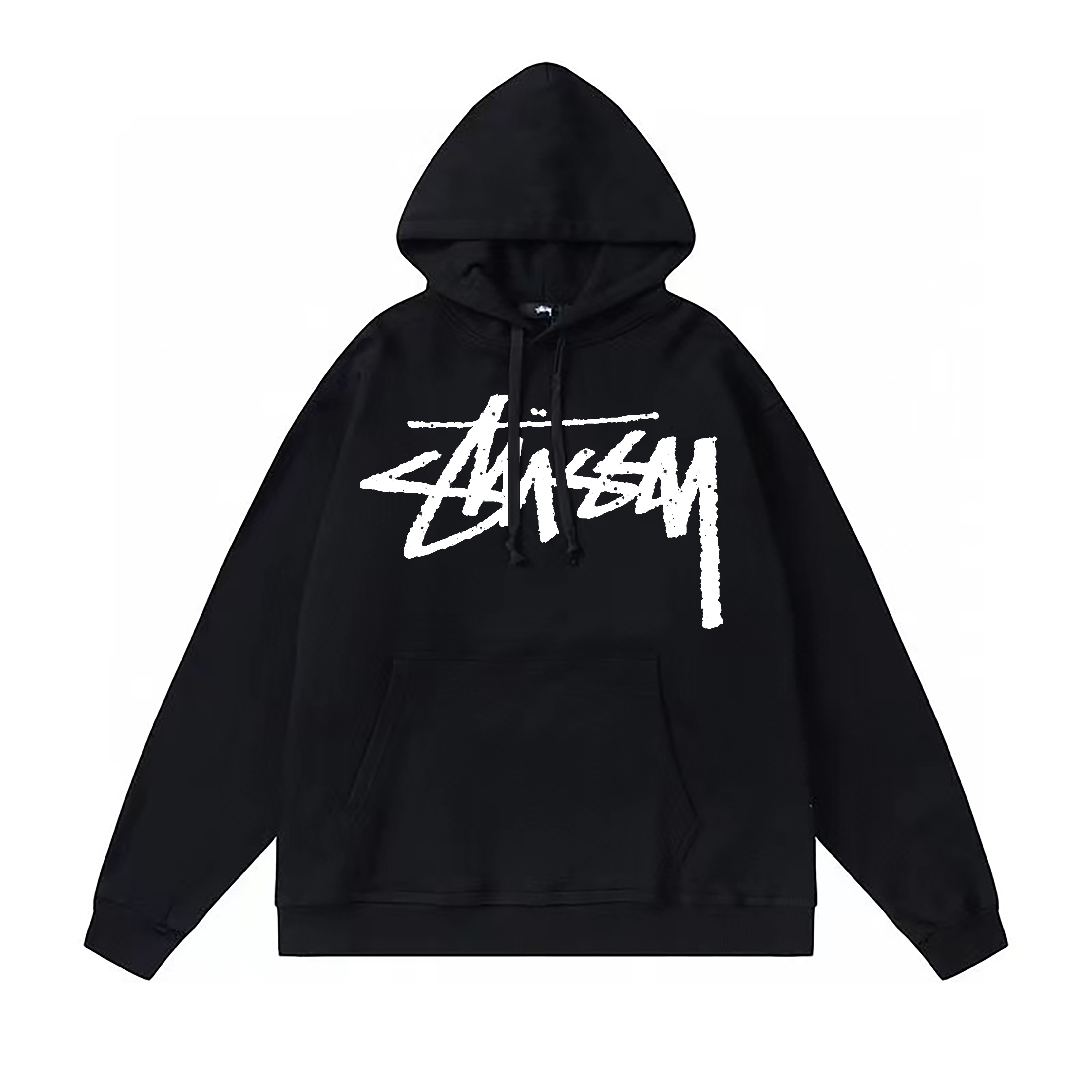 Stussy Classic Handstyle Back Logo Pullover Hoodie