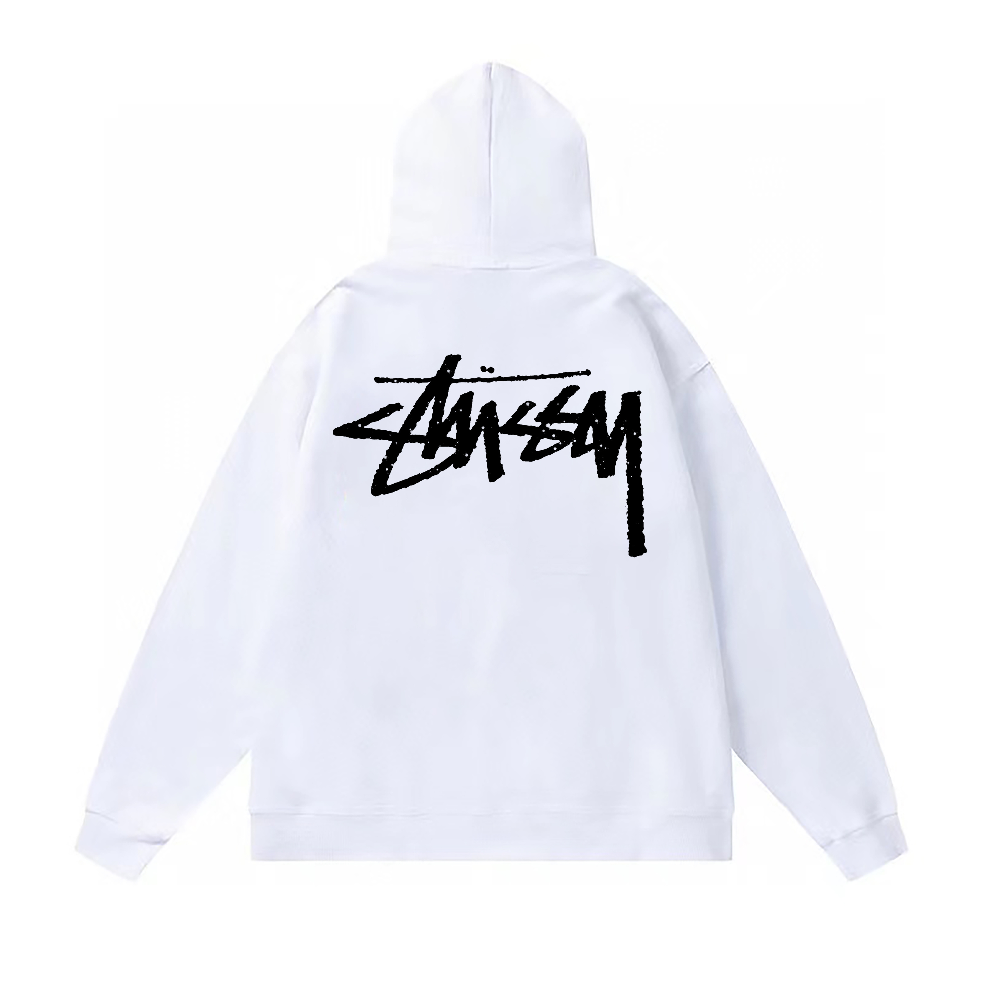 Stussy Classic Handstyle Back Logo Pullover Hoodie