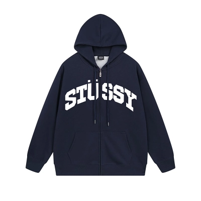 Stussy Cloud Ring Handstyle Full-Zip Hoodie 02