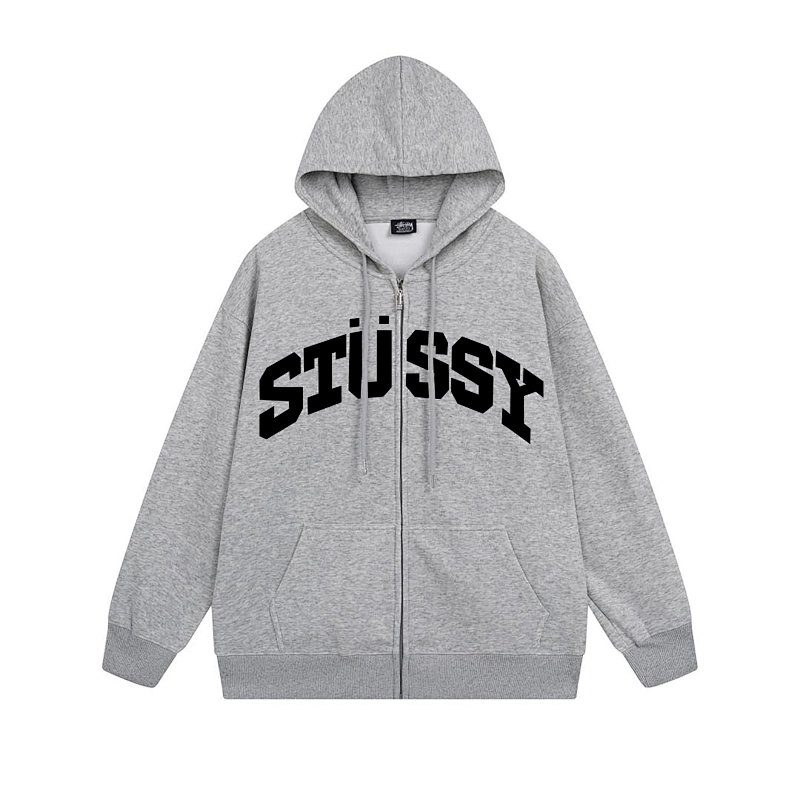 Stussy Cloud Ring Handstyle Full-Zip Hoodie