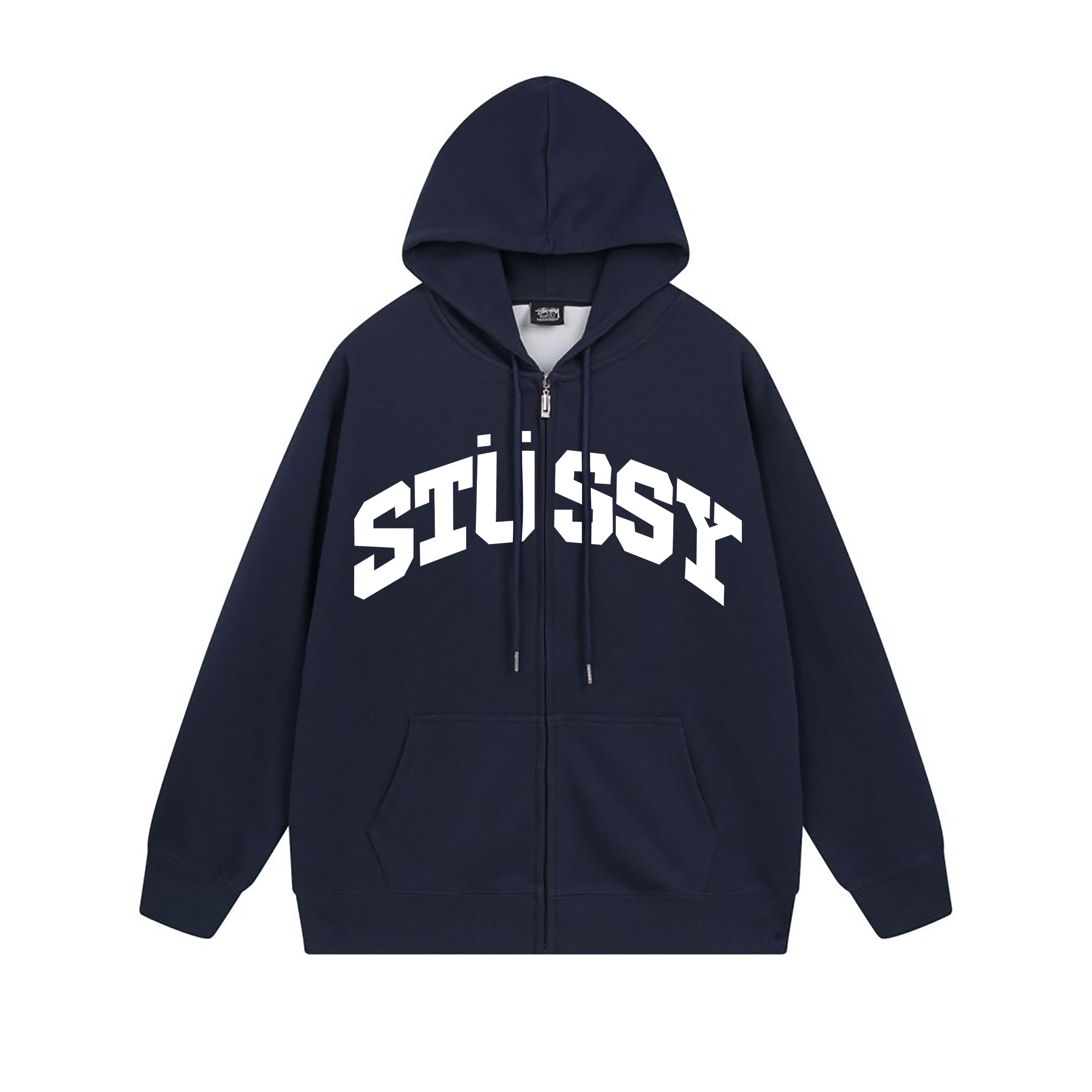 Stussy Cloud Ring Handstyle Full-Zip Hoodie