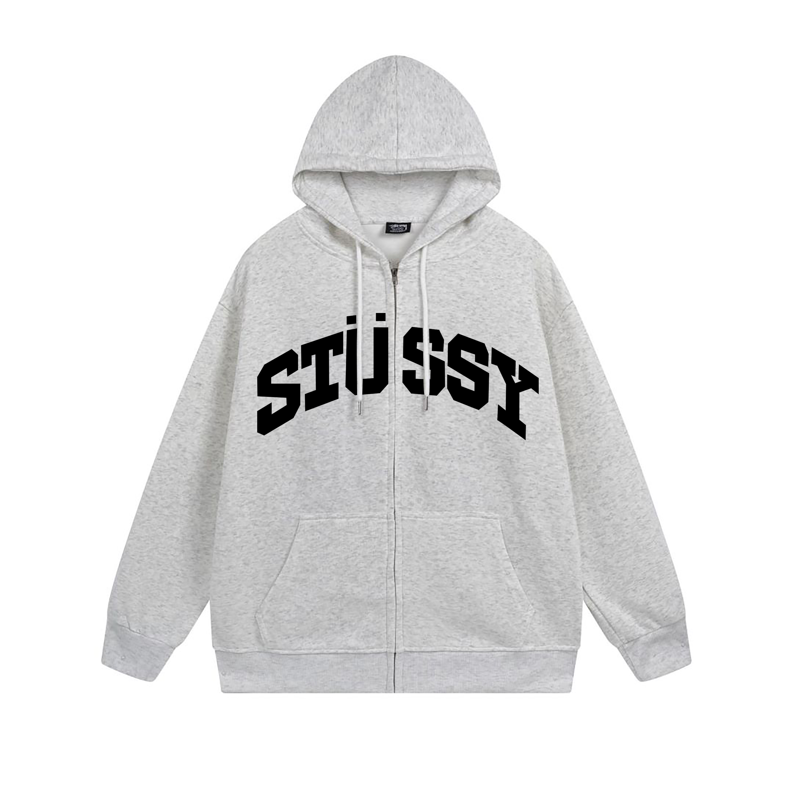 Stussy Cloud Ring Handstyle Full-Zip Hoodie