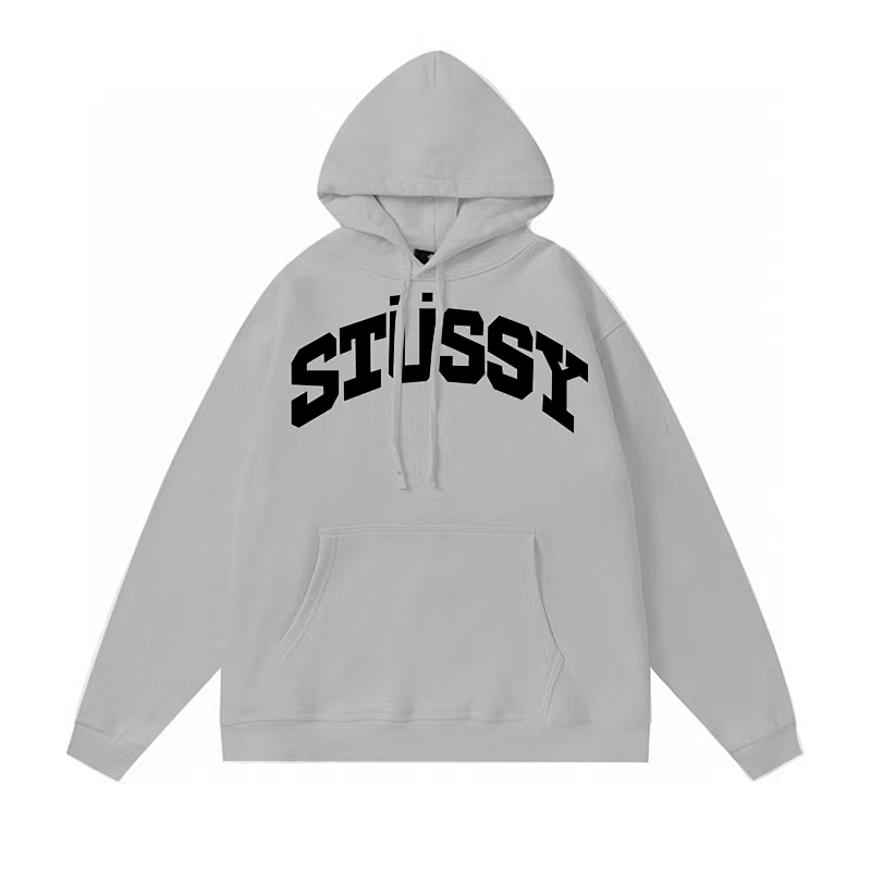 Stussy Collegiate Arch Logo Pullover Hoodie