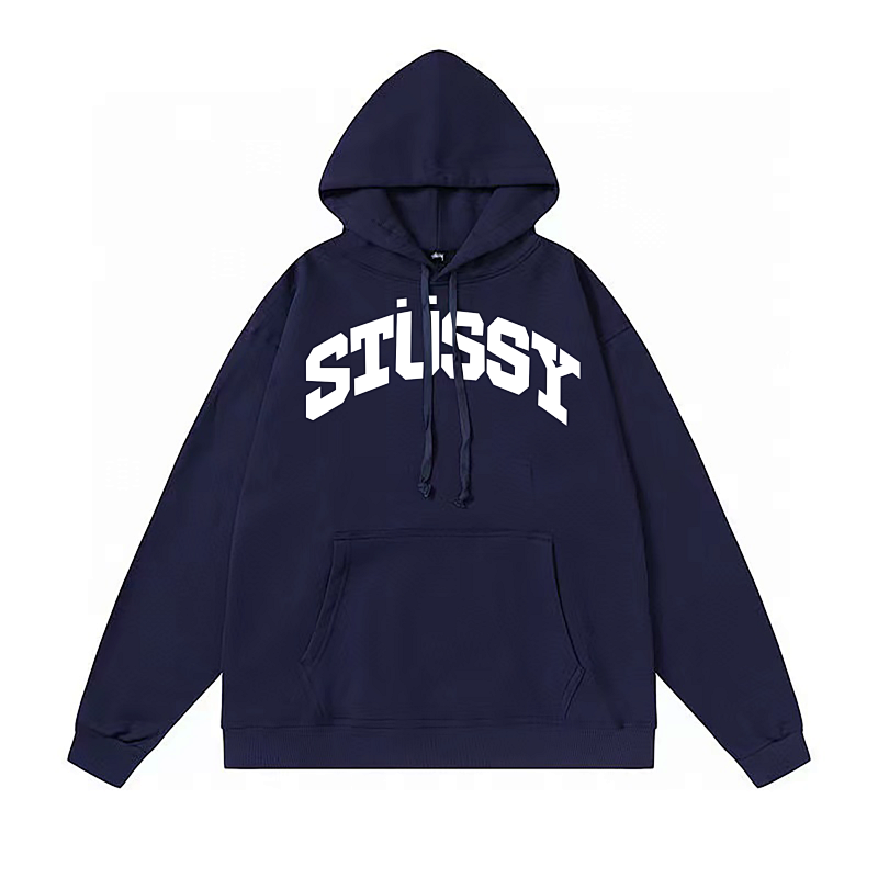 Stussy Collegiate Arch Logo Pullover Hoodie