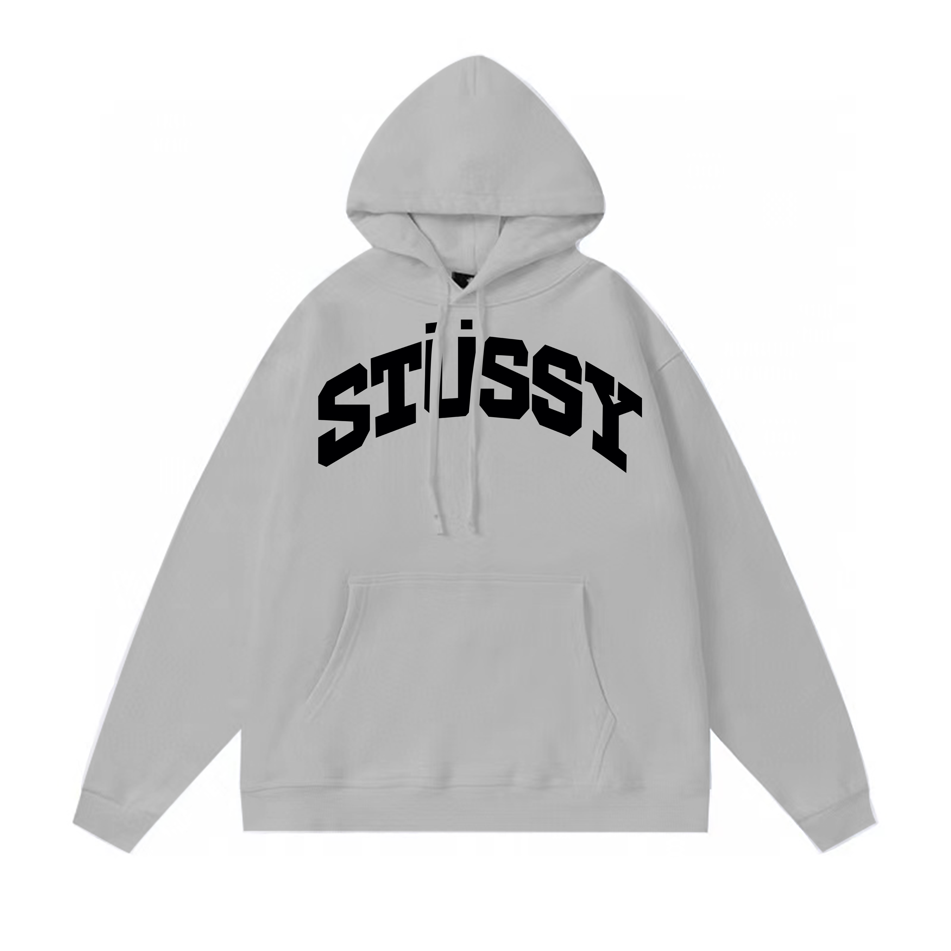 Stussy Collegiate Arch Logo Pullover Hoodie