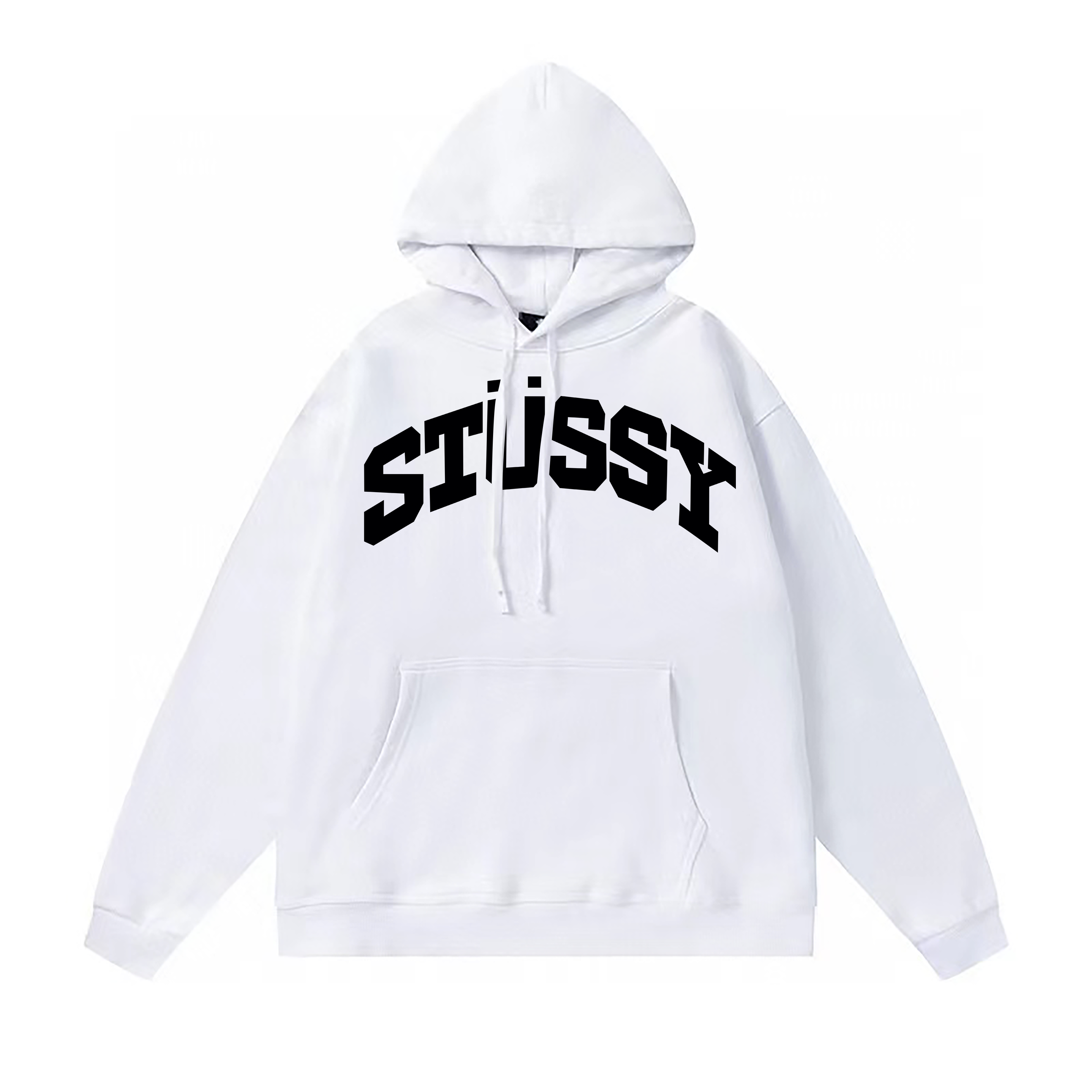 Stussy Collegiate Arch Logo Pullover Hoodie