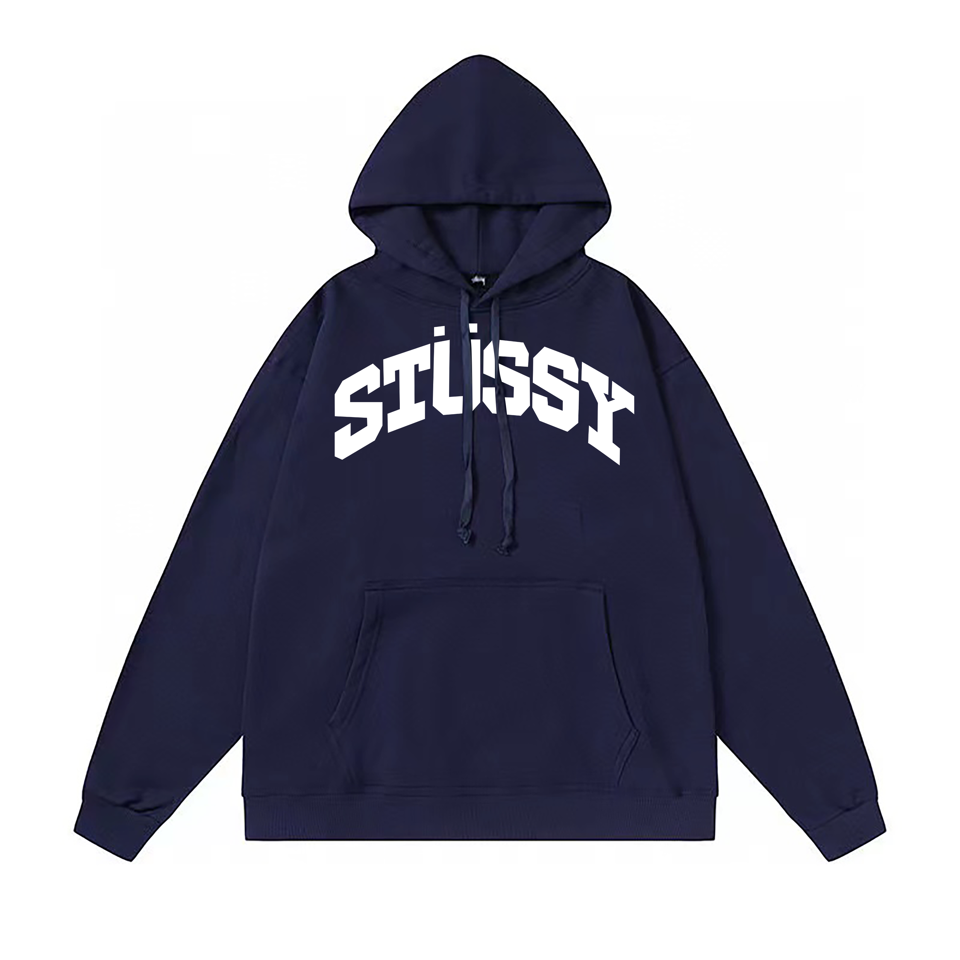Stussy Collegiate Arch Logo Pullover Hoodie
