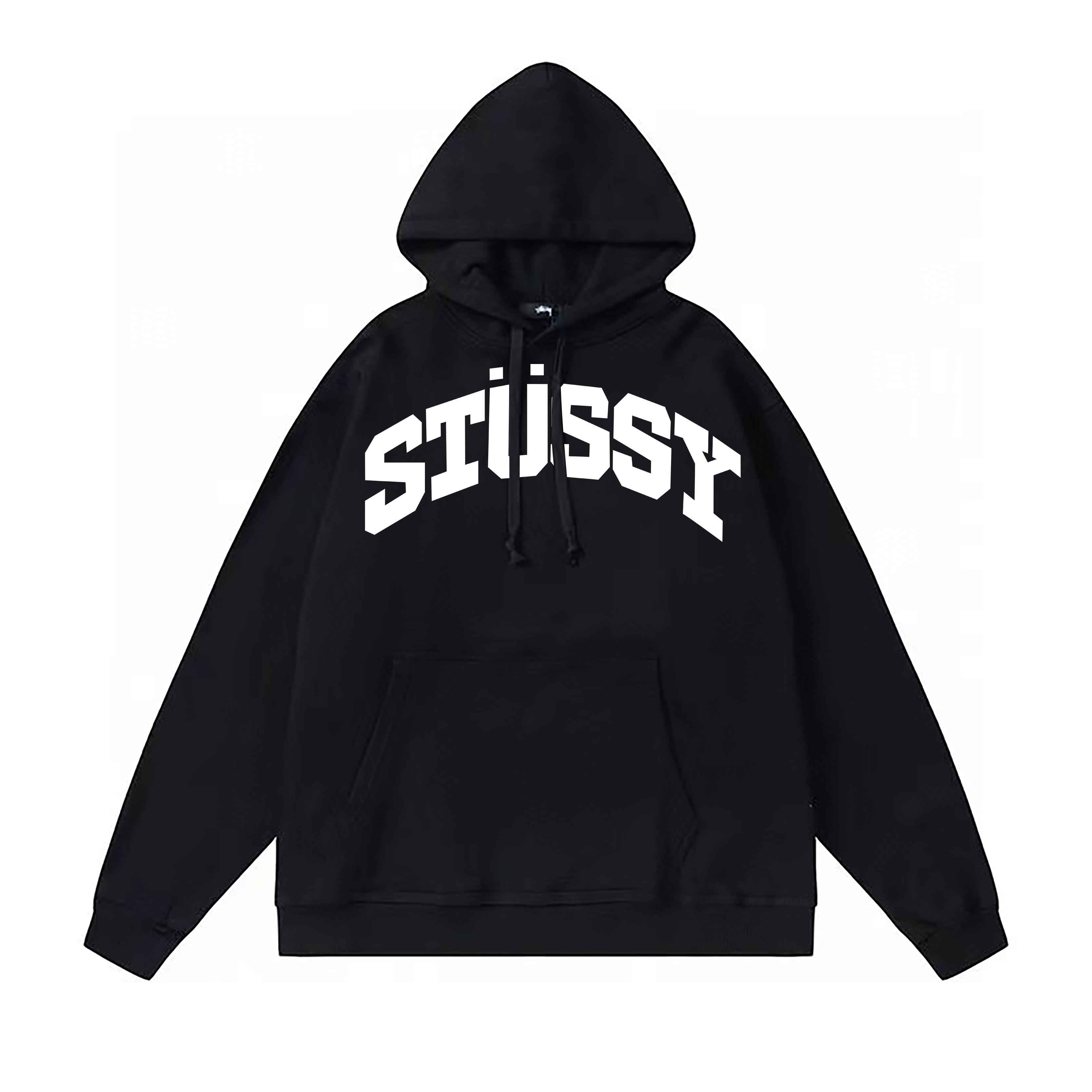 Stussy Collegiate Arch Logo Pullover Hoodie