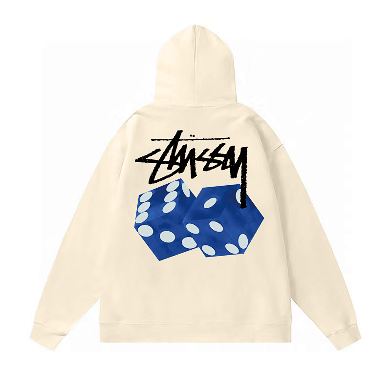 Stussy Color Block Dice Pullover Hoodie