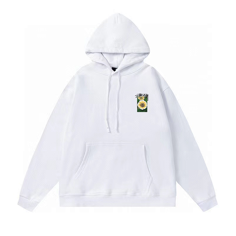 Stussy Color Block Poster Grid Pullover Hoodie