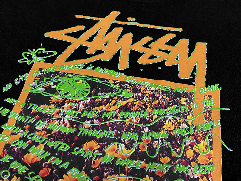 Stussy Color Grid Poster T-Shirt