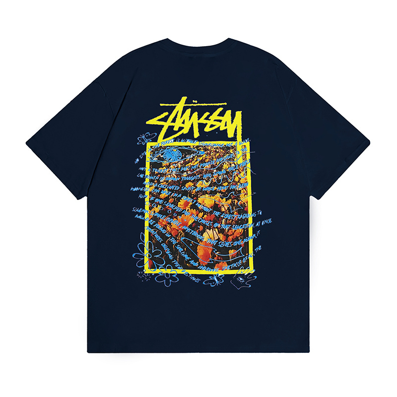 Stussy Color Grid Poster T-Shirt