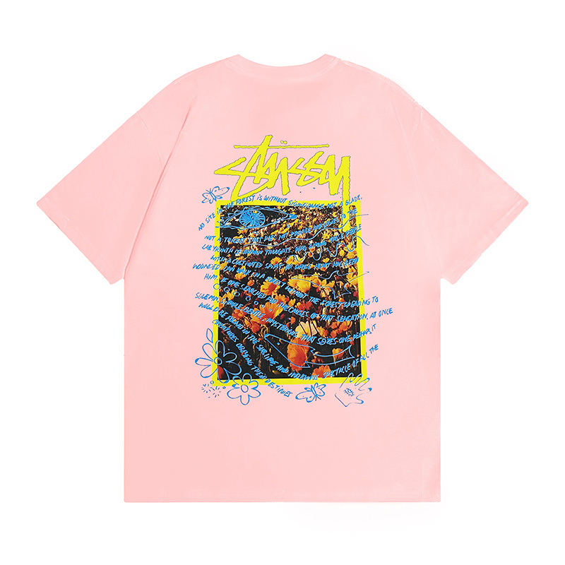 Stussy Color Grid Poster T-Shirt