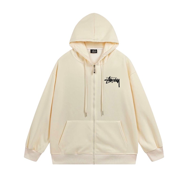 Stussy Color Mosaic Globe Full-Zip Hoodie