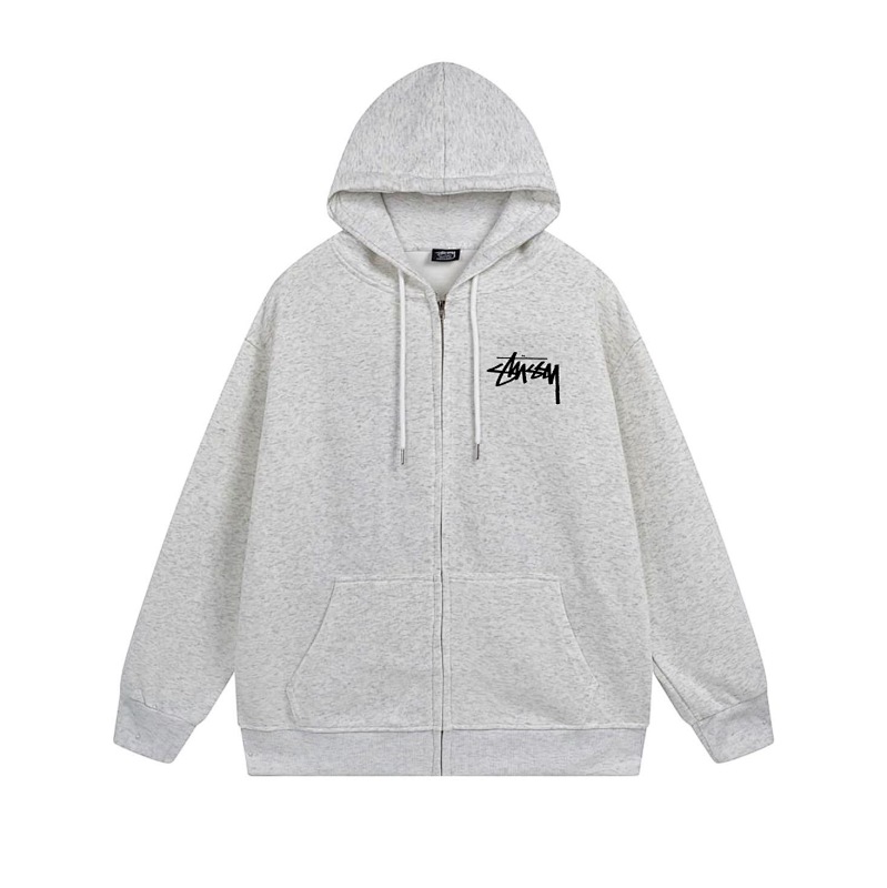 Stussy Color Mosaic Globe Full-Zip Hoodie