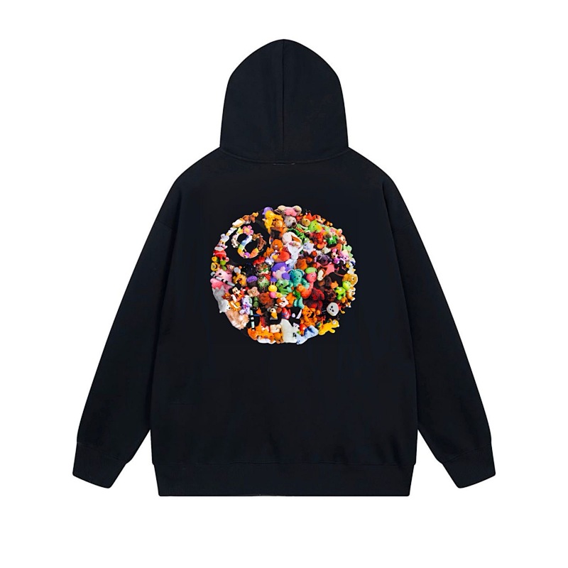 Stussy Color Mosaic Globe Full-Zip Hoodie