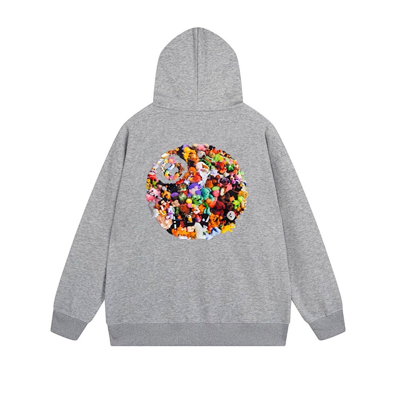 Stussy Color Mosaic Globe Full-Zip Hoodie