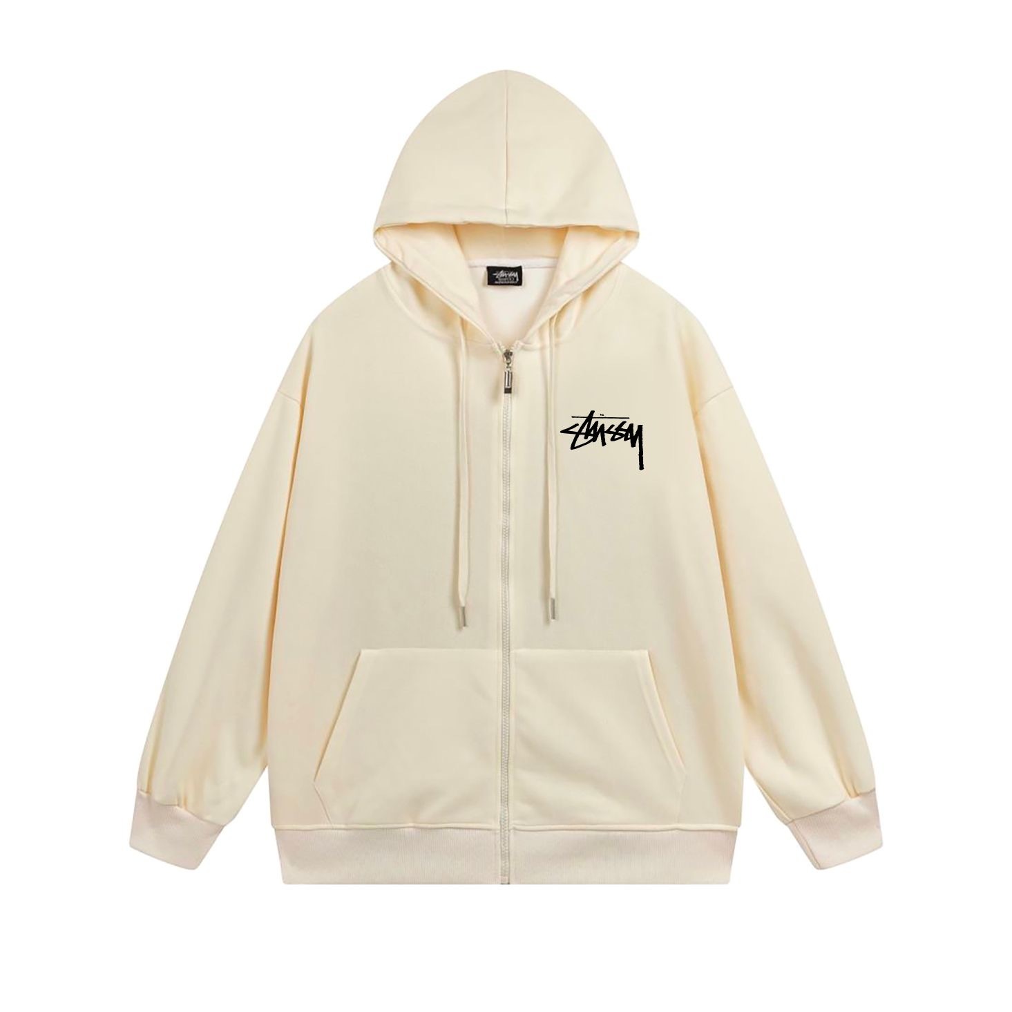 Stussy Color Mosaic Globe Full-Zip Hoodie