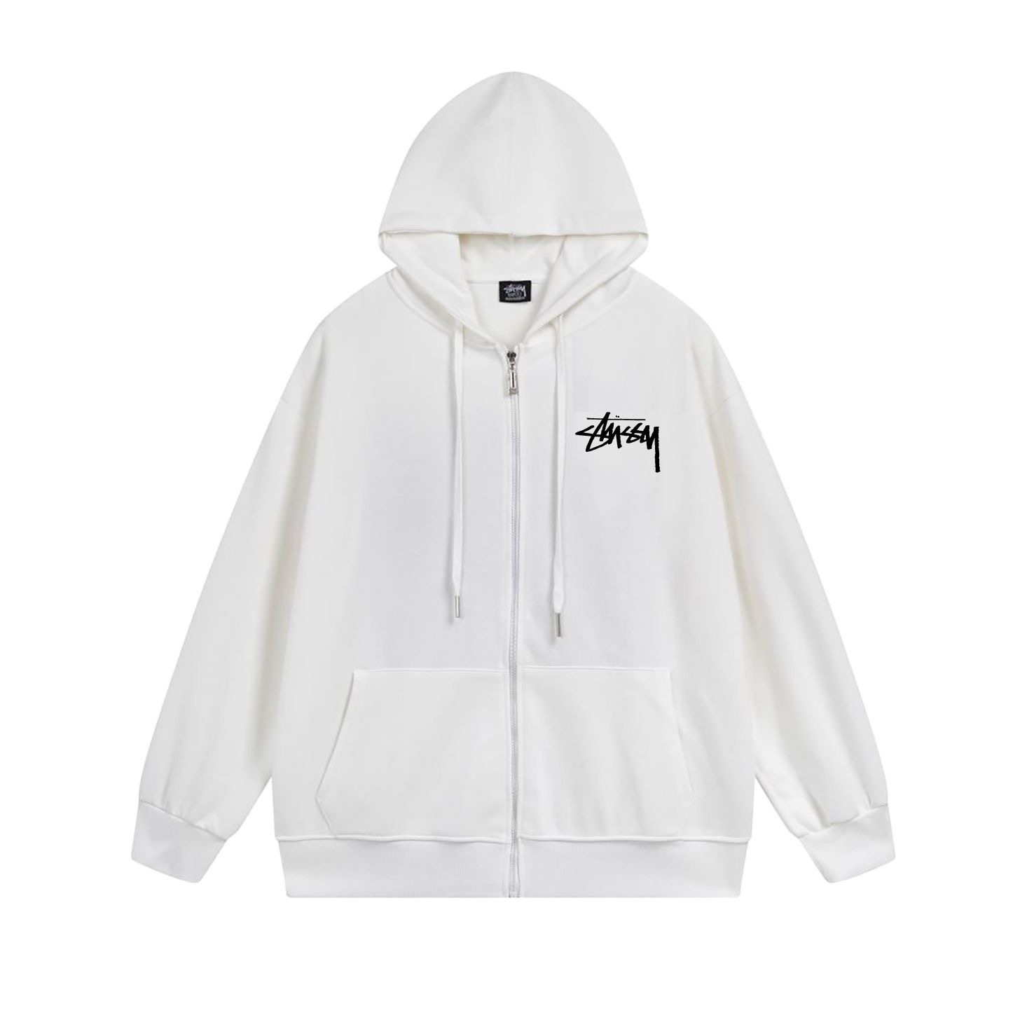 Stussy Color Mosaic Globe Full-Zip Hoodie