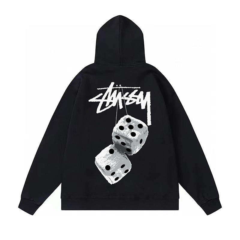 Stussy Colorful Double Dice Pullover Hoodie