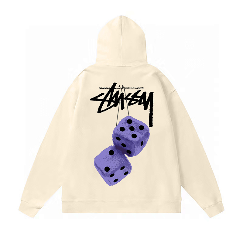 Stussy Colorful Double Dice Pullover Hoodie
