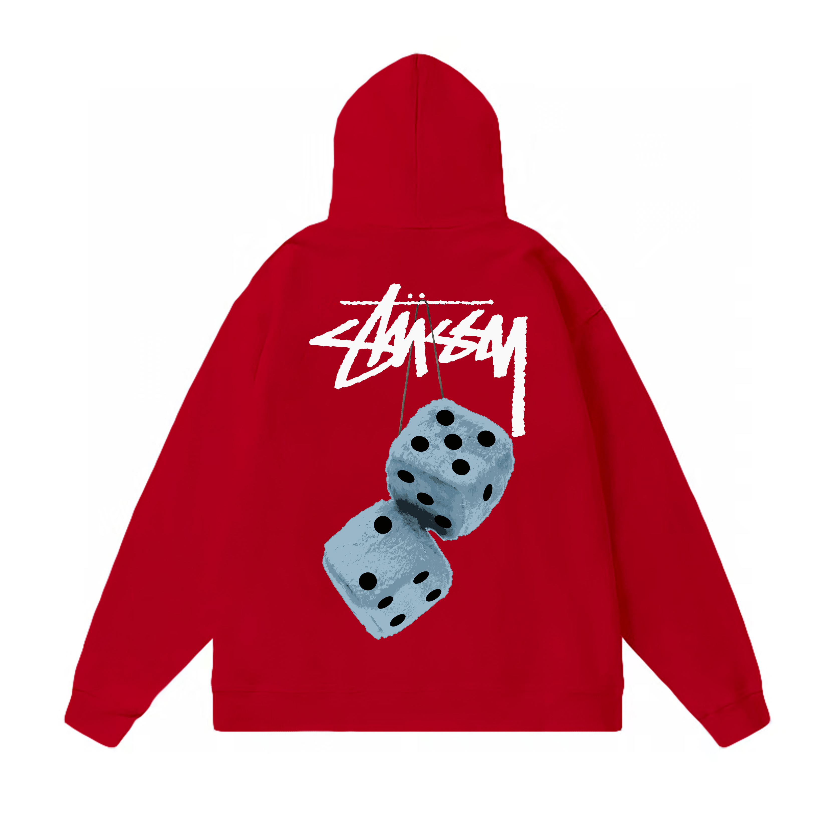 Stussy Colorful Double Dice Pullover Hoodie
