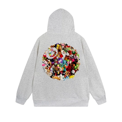 Stussy Confetti Mosaic Globe Pullover Hoodie 02