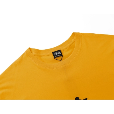 Stussy Contrast Handstyle Script Logo T-Shirt 02