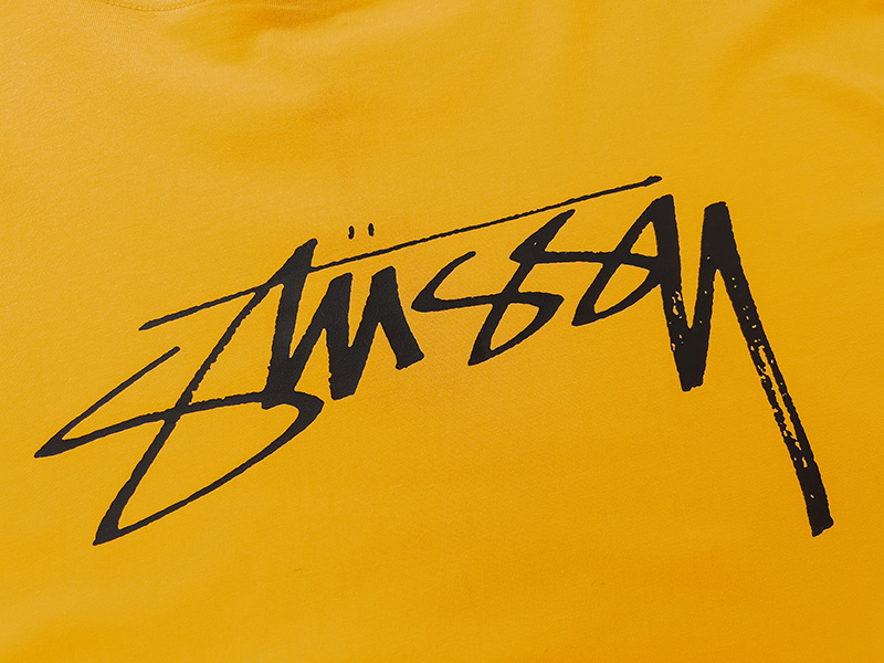Stussy Contrast Handstyle Script Logo T-Shirt