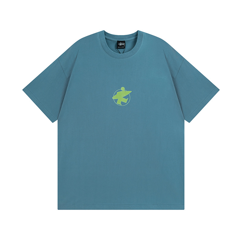 Stussy Contrast Handstyle Script Logo T-Shirt