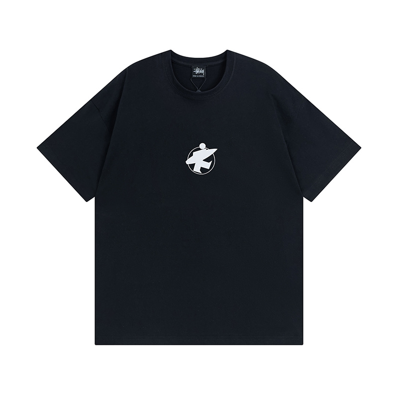 Stussy Contrast Handstyle Script Logo T-Shirt