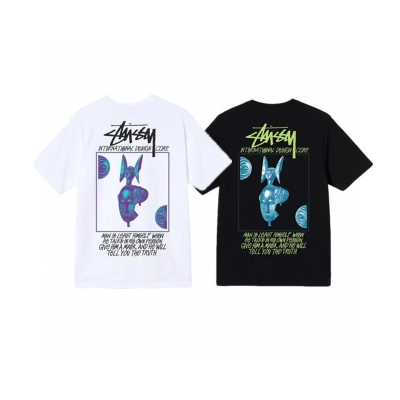 Stussy Cosmic Rabbit Card T-Shirt 01